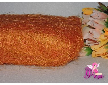 Сизаль 100г , цв. светло-оранжевый