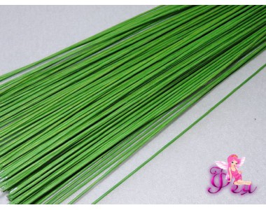 Флористический стержень (1,2 мм*60 см), св. зеленый 1 шт