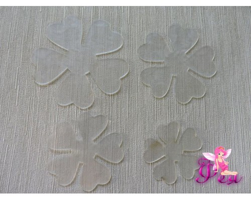 Набор шаблонов "Цветочки №3 "В комплекте 4 детали