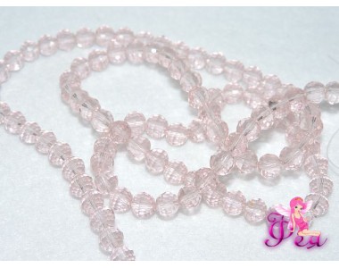 Бусины стеклянные Round, имитация Сваровски, 6 мм, цвет№3