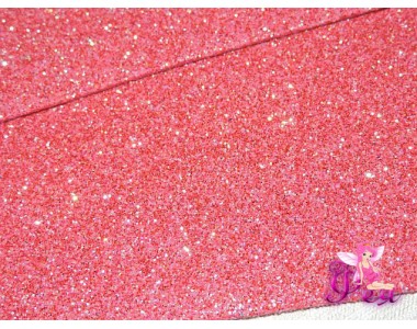 Фоамиран глиттерный, 2 мм перламутровый , цв. красный