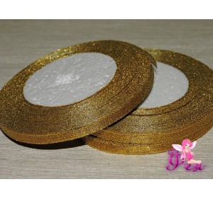 Парча 6мм, цв. золото (1 м)