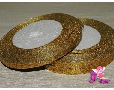 Парча 6мм, цв. золото (1 м)