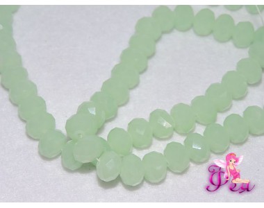 Бусины стеклянные Rondelle,имитация Сваровски, 10 мм, цвет №66