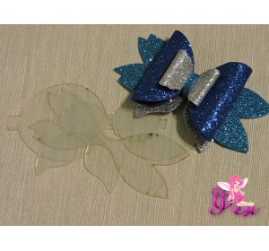 Набор шаблонов "Бантик  4  "В комплекте 4 детали