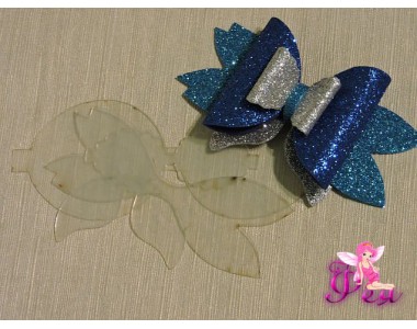 Набор шаблонов "Бантик  4  "В комплекте 4 детали