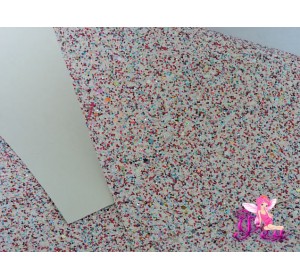 Лист кожзама "Пайетки" № 12