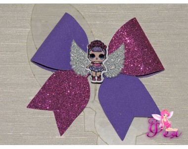 Шаблон "Классический бантик с хвостиком"  1 деталь