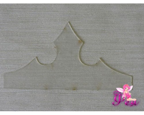 Набор шаблонов "Корона"В комплекте 1 деталь (13 см)