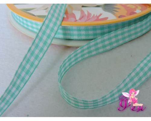 Лента шотландка 10 мм, premium, цв. №20