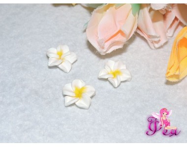 Кабошоны "гавайские цветы" 15мм