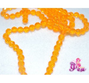 Бусины стеклянные Round, имитация Сваровски, 6 мм, цвет№9