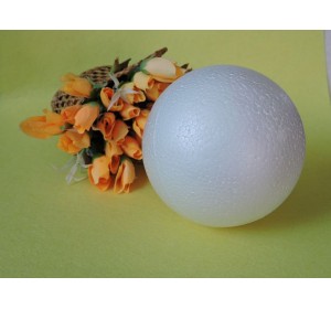 Шар из пенопласта 12 см -1 шт.