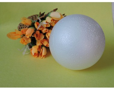 Шар из пенопласта 12 см -1 шт.