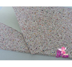 Лист кожзама "Пайетки" № 4