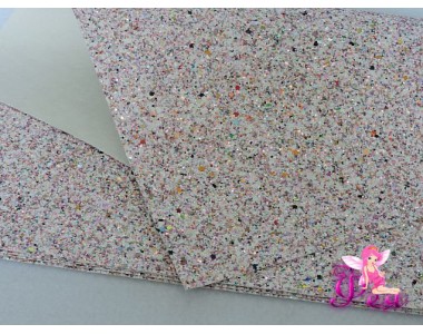 Лист кожзама "Пайетки" № 4 232-18 Кожзам декоративный