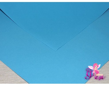 Фоамиран (Корея) 1 мм, цв.  темно-бирюзовый  (25*25)