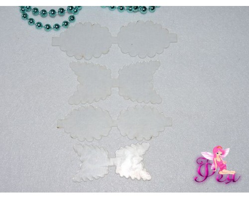 Набор шаблонов "Кружевной бантик". В комплекте 4 детали,