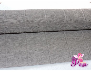 Бумага гофре Cartotecnica Rossi,№ 605  графит, 180г