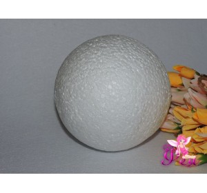Шар пенопластовый 15 см - 1 шт.