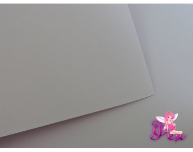 Фоамиран  толщина 2мм, цв. белый с фиолетовым подтоном