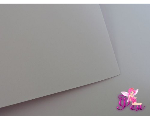 Фоамиран  толщина 2мм, цв. белый с фиолетовым подтоном