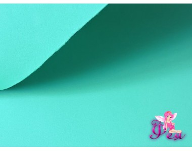 Фоамиран толщина 2мм, цв. тиффани № 30