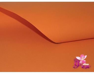 Фоамиран 1 мм,  (Premium), ярко-оранжевый