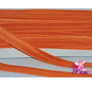 Тесьма эластичная 1.5 см, цв. оранжевый