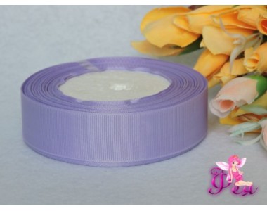 Однотонная репсовая лента 25 мм, сиреневого цвета