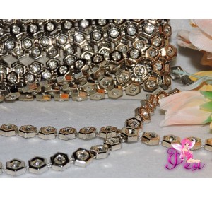 Тесьма "Стразы-декор" ( 25 см)