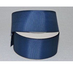 Репсовая лента 40 мм, темно-синий 38 - 1м