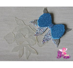 Набор шаблонов для "Бантика Русалочки" в комплекте  4 детали