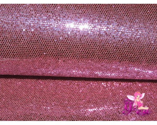 Кожзам "Соты", цв. светло-розовый - 1 лист   