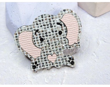 Патч сборный "Слоник", 50*40 мм - 1 шт.