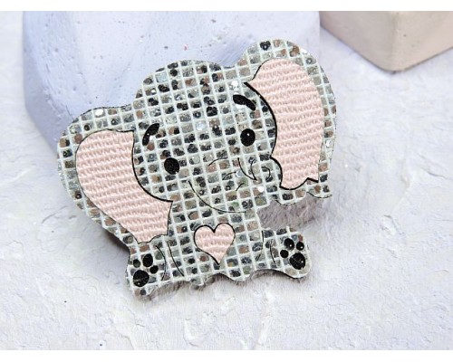 Патч сборный "Слоник", 50*40 мм - 1 шт. 