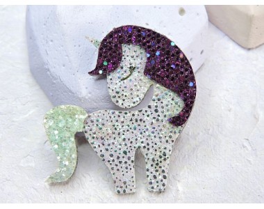 Патч сборный "Единорог", 50*50 мм - 1 шт.