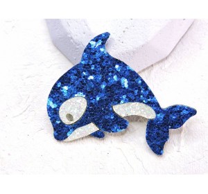 Патч сборный "Дельфинчик", 50*35 мм - 1 шт. 