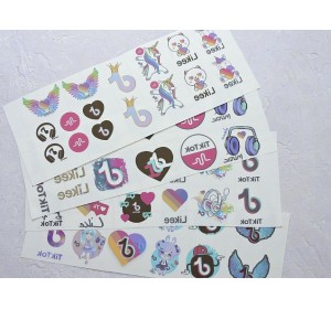 Набор термонаклеек "Ассорти №29" - 1 набор.