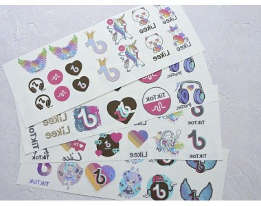 Набор термонаклеек "Ассорти №29" - 1 набор.