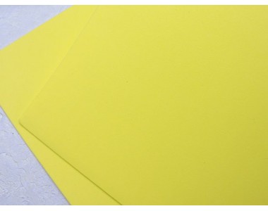 Фоамиран  толщина 2мм, цв. лимонный
