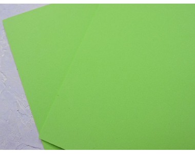 Фоамиран  толщина 2мм, цв. салатовый