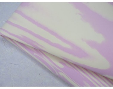 Фоамиран 0,8 мм, иранский, цв. антично-белый/розовый №148-102