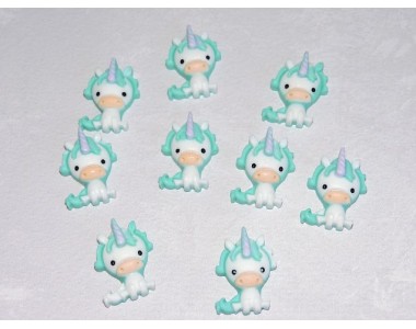 Кабошон акриловый "Единорог" - 1 шт.