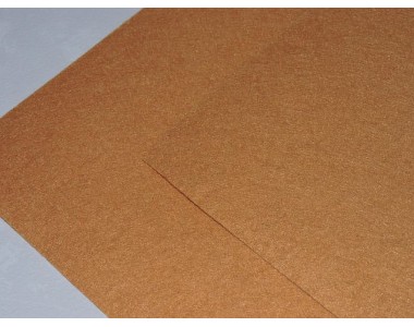Фетр жесткий 1 мм, цв. коричневый - 1 лист.