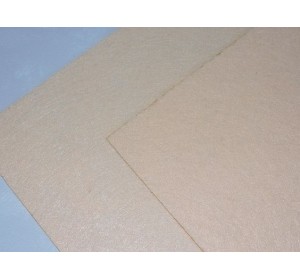 Фетр жесткий 1 мм, цв. персиковый - 1 лист.