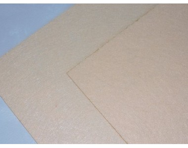 Фетр жесткий 1 мм, цв. персиковый - 1 лист.