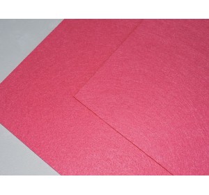 Фетр жесткий 1 мм, цв. ярко-розовый - 1 лист.