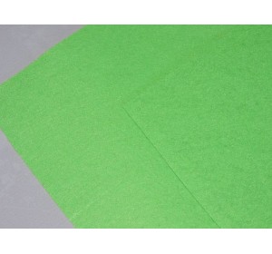 Фетр жесткий 1 мм, цв. лаймовый - 1 лист.