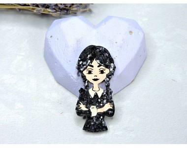 Патч сборный "Венсдей" - 1 шт.